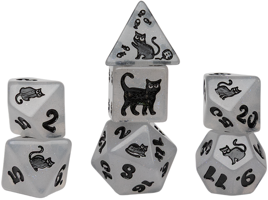 SD ANIMALS SHIMMERPAW 7-DIE SET